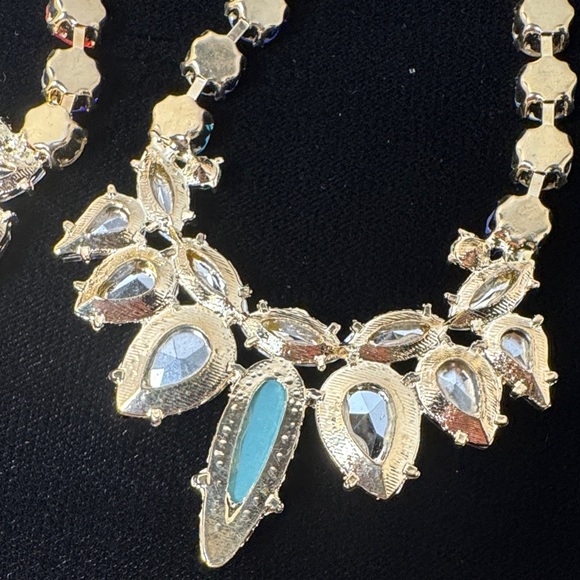 MEGHAN FABULOUS The Cha Cha Cha Oversized Colorful Crystal Drop Earrings Sparkle - Picture 5 of 9